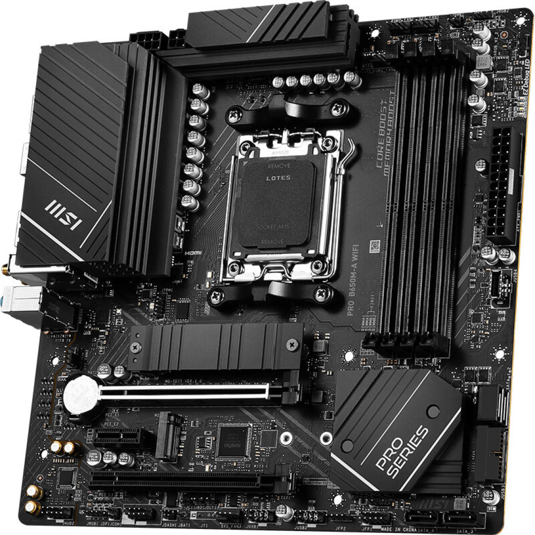 微星 B650 主板正式发售：支持 AMD 锐龙 7000 系列