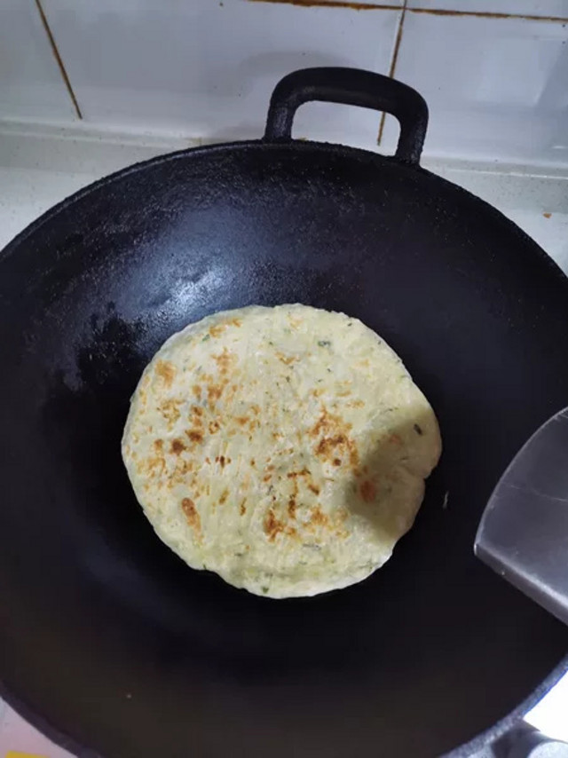 非常不错的葱油饼