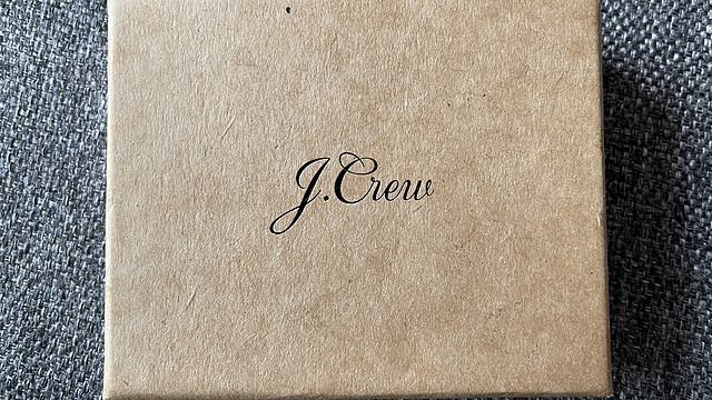 一折价格入手的j.crew钱包