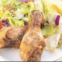 小鸡收腹卤制鲜香肉