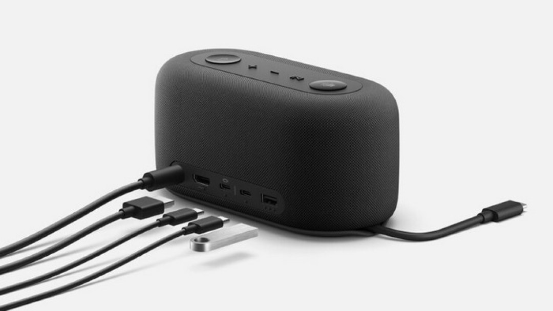 微软发布 Surface Thunderbolt 4 Dock 扩展坞，一拖八，支持雷电4