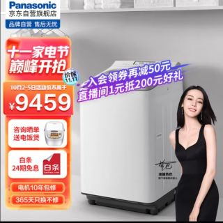 松下(Panasonic) 洗烘护一体波轮洗衣机全自