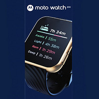 摩托罗拉新款 Moto Watch 200 智能手表入网，大变样、支持5ATM防水