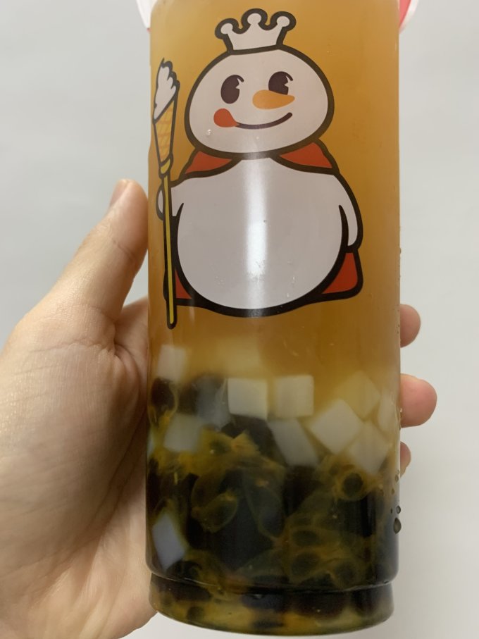 蜜雪冰城之最好喝的果茶—满杯百香果