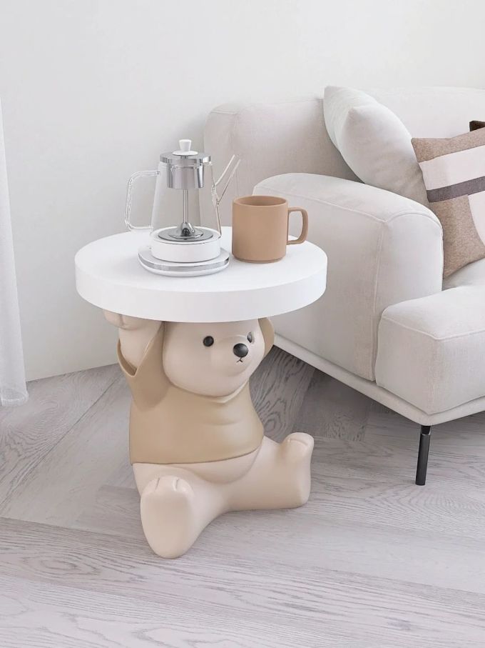 90300  这个小熊茶几真的好可爱呀_什么值得买
