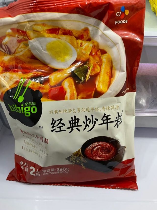 必品阁(bibigo) 经典炒年糕 390g*2组合装