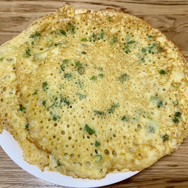 分享美味鸡蛋饼的做法