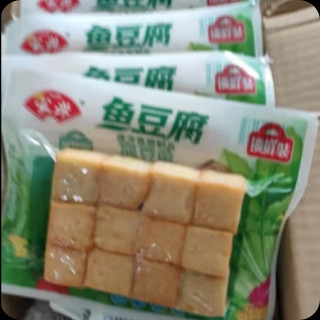 安井 锁鲜装鱼豆腐 原味 240g 