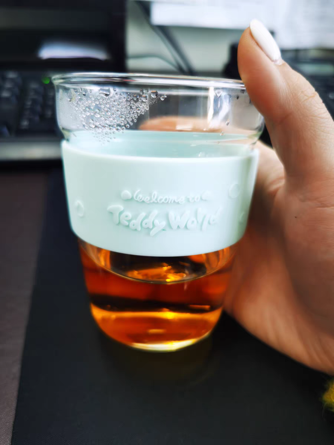 泰迪珍藏玻璃杯