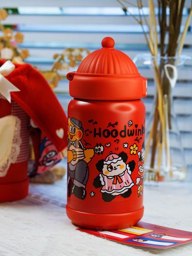 这个小红帽水杯也太可爱了