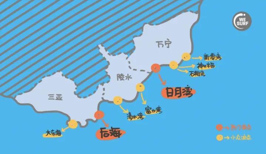 【浪季来啦】海南十家超高人气冲浪俱乐部推荐