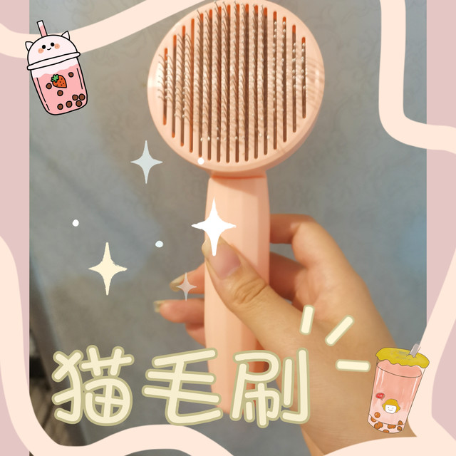 超密梳毛刷！小猫咪超喜欢！