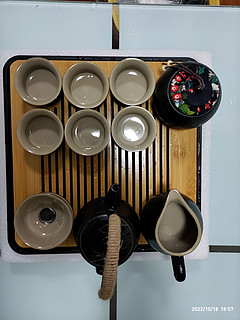 京造 茶具12件套，活动特价买的