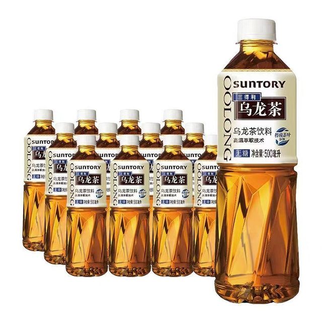 三得利无糖乌龙茶500ml