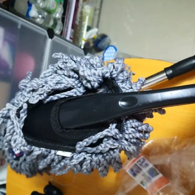 毛很柔软，对车无划伤