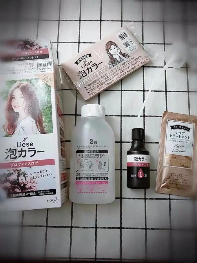 花王染发膏