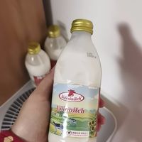 全脂纯牛奶 玻璃瓶