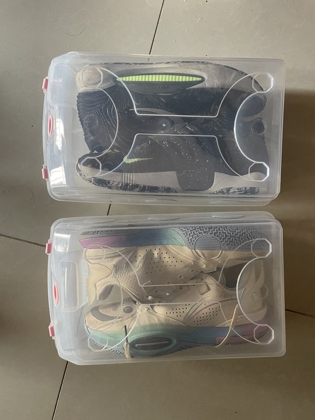 易携带透明鞋盒