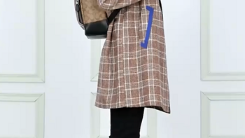 蔻驰COACH奢侈品男士大号双肩包，卡其色拼色PVC配皮，送男友的时尚礼物！