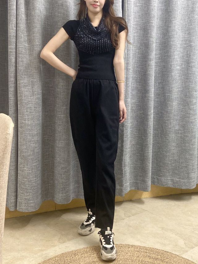 加绒/不加绒 2022秋冬新款毛呢裤子女大码显