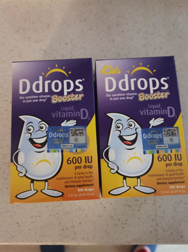 Ddrops维生素D3滴剂液体钙