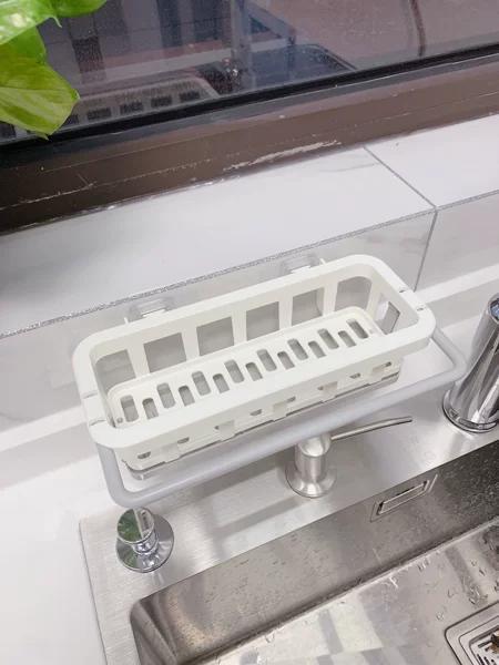 超级实用的抹布收纳架