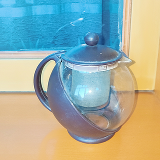 自带滤网的泡茶壶
