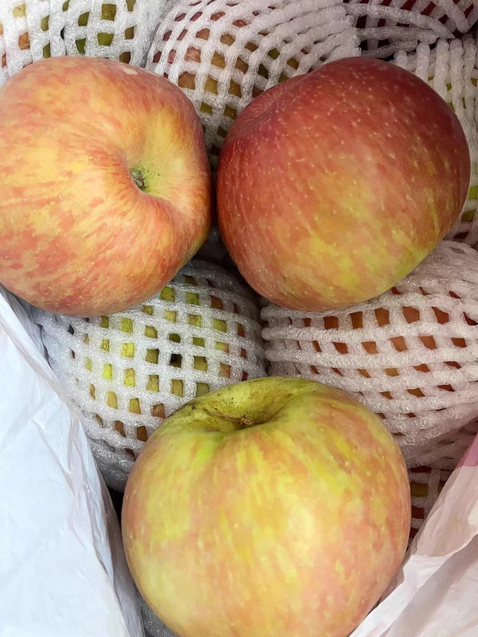 11:24:06我爱吃的糖心苹果终于上市了,这款苹果吃起来又甜又脆,苹果的