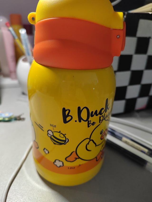 小黄鸭保温杯，小孩大学生都可用