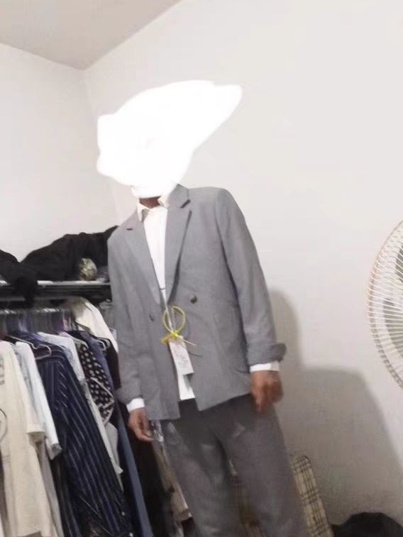 ​高级感坠感休闲西服套装男宽松韩版秋冬