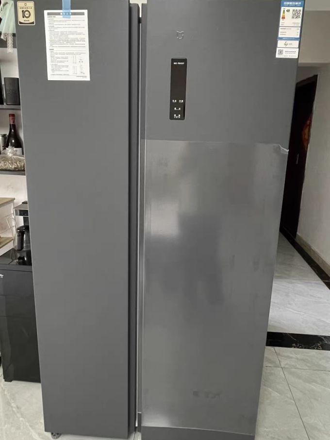 米家对开门冰箱