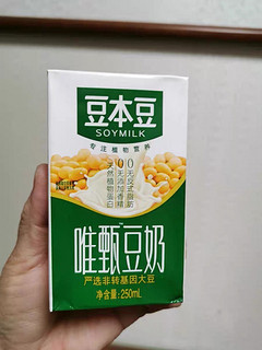 豆本豆唯甄原味豆奶250ml*24盒