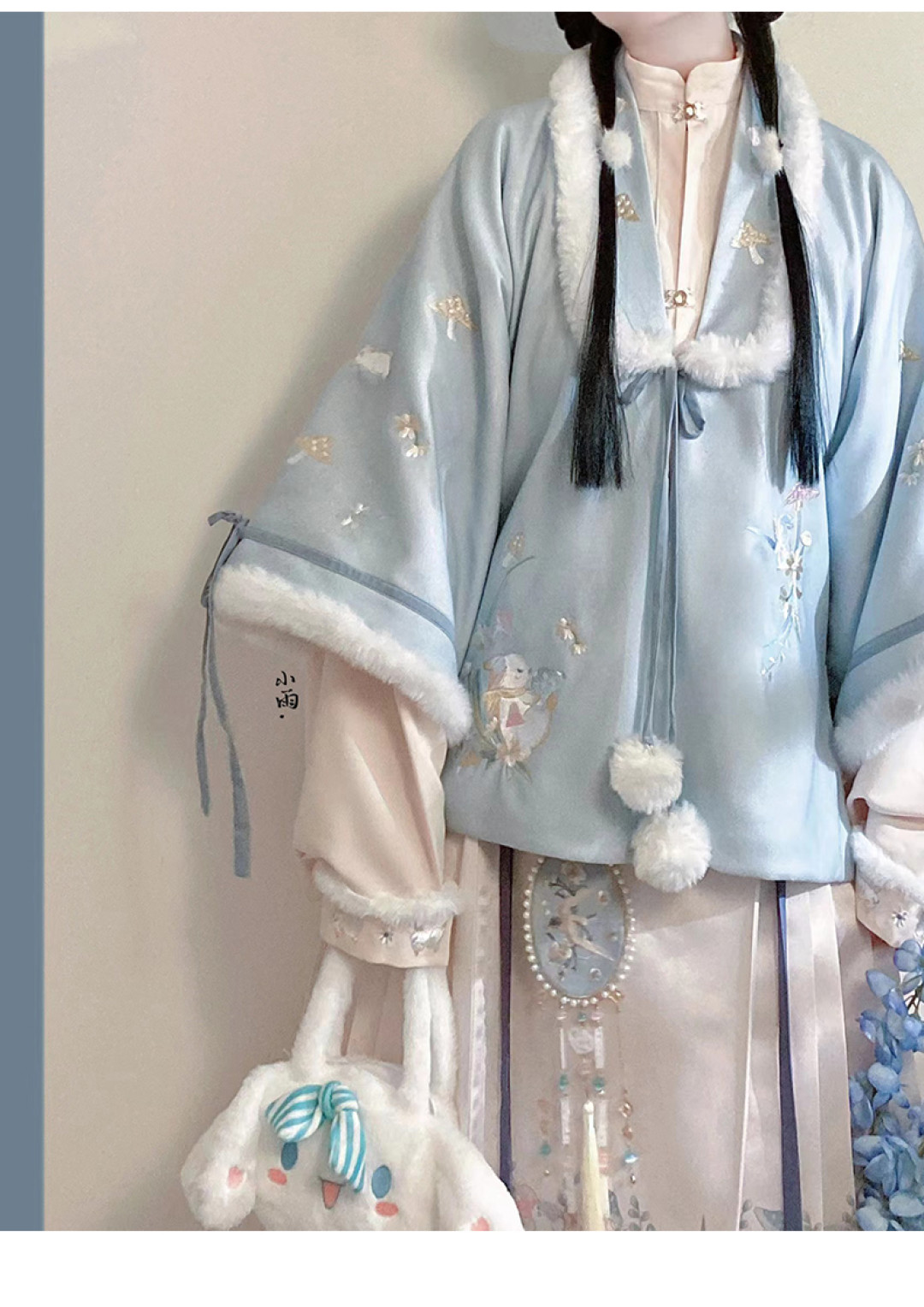 天冷能穿汉服吗?秋冬汉服这样混搭,保暖又好看!还有3款保暖神器,谁穿谁竖大拇指!