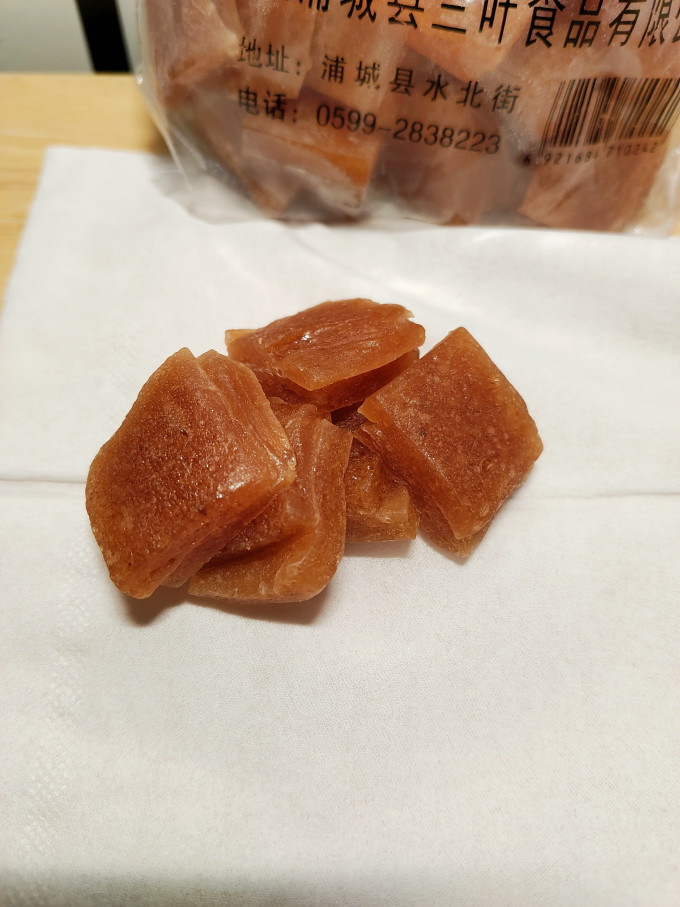 三叶蜜饯果脯