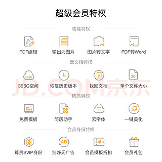 WPS会员6年435元被抢空？已补货,需要的冲了