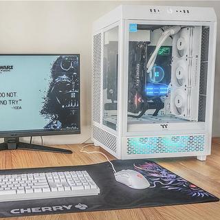 锐龙9 7950X+ROG Strix X670E-E+TT The Tower 500机箱装机