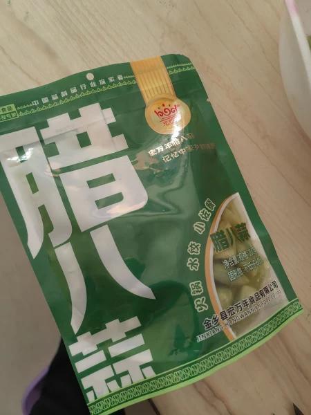 腊八蒜的个头大小很均匀