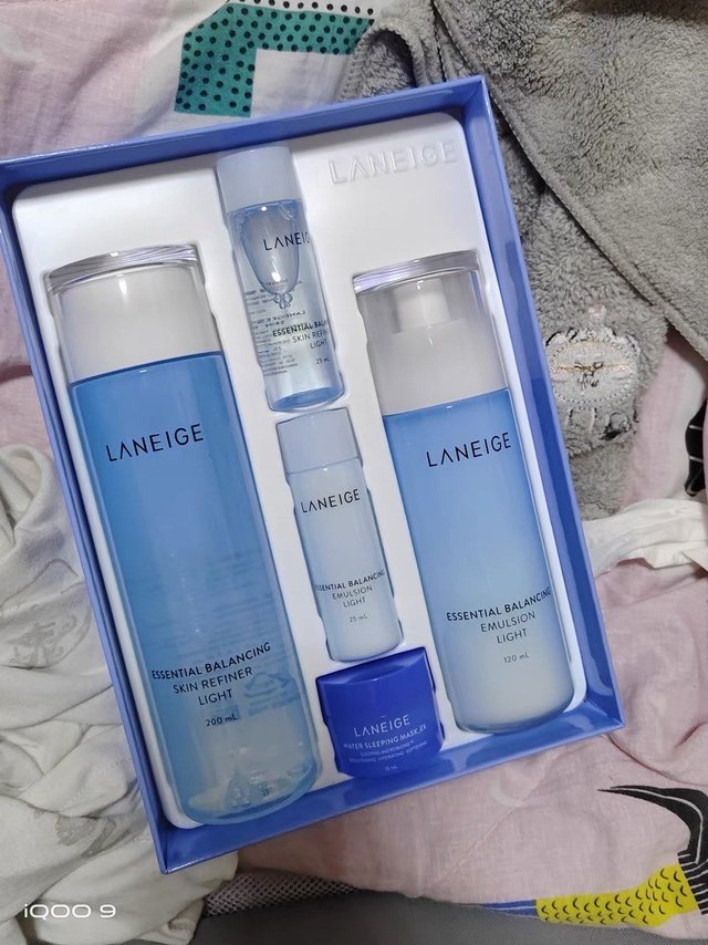 Laneige兰芝水乳五件套滋润型/清爽