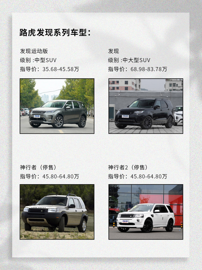 路虎SUV