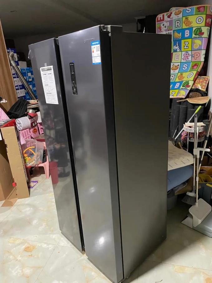 创维对开门冰箱