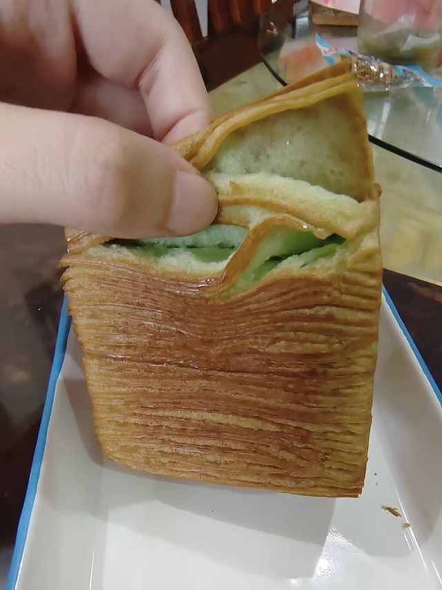 新品面包🍞～斑斓千层吐司