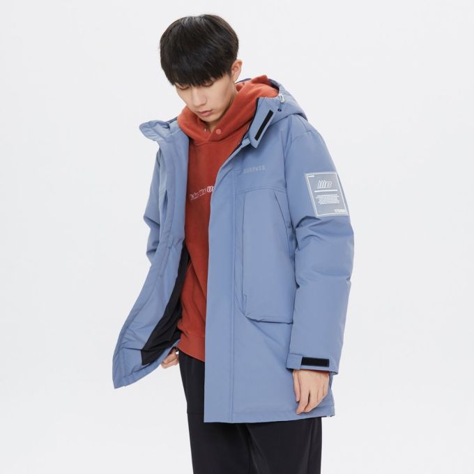 美特斯邦威男士羽绒服