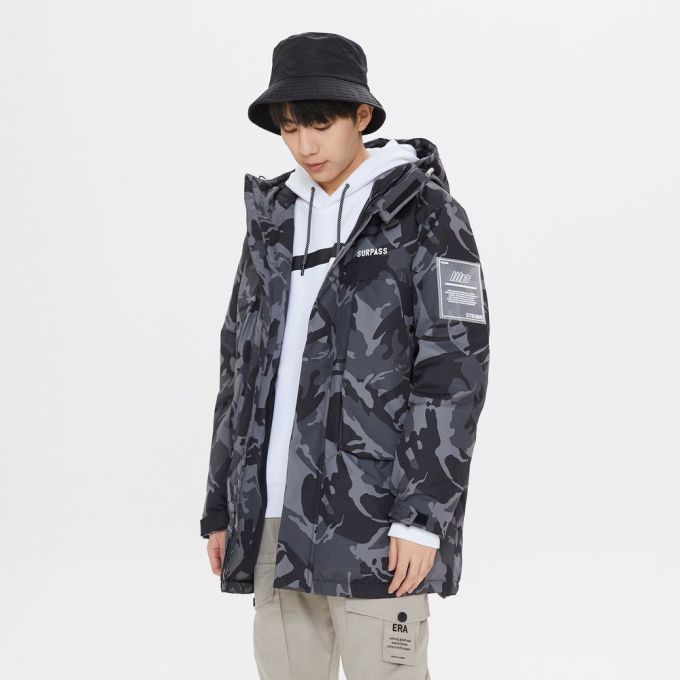 美特斯邦威男士羽绒服