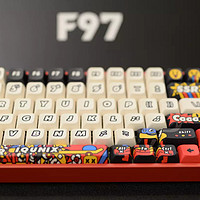 一眼入魂，一试倾心——IQUNIX F97涂鸦日记无线三模机械键盘