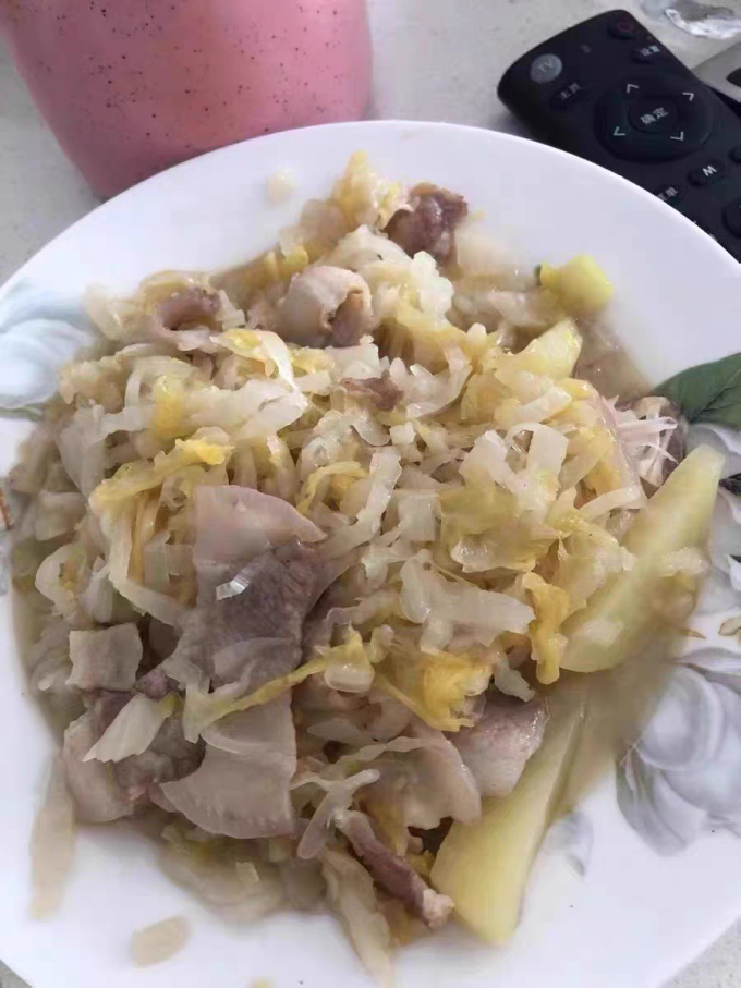 张生生佐餐咸菜