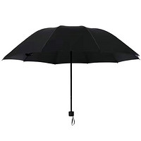 黑色的雨伞耐用又好看