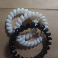弹性非常好的发圈