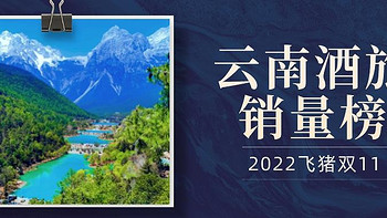 2022飞猪双11云南酒旅销量榜