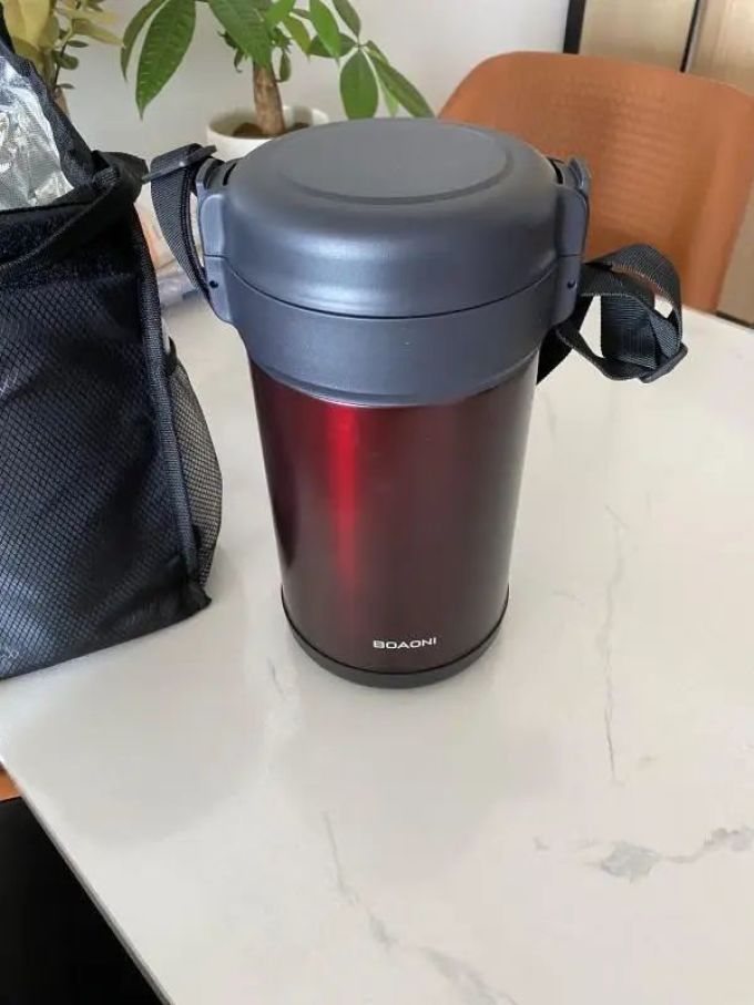 博奥尼饭盒怎么样 不锈钢保温饭盒质量不错,超大容量 _什么值得买