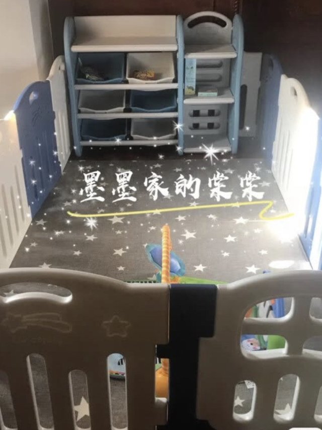 质感很好的布艺爬行垫